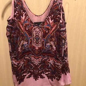 J crew silk tank